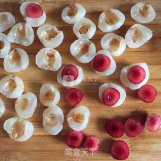 Lychee Buckle Glutinous Rice recipe