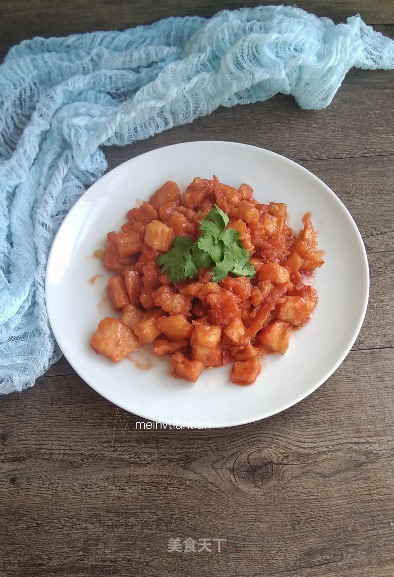 Sweet and Sour Lotus Root recipe