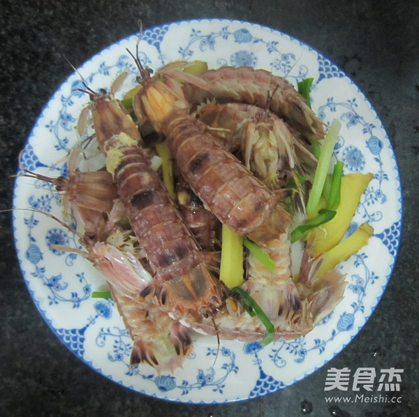 Boiled Shrimp Mushroom recipe