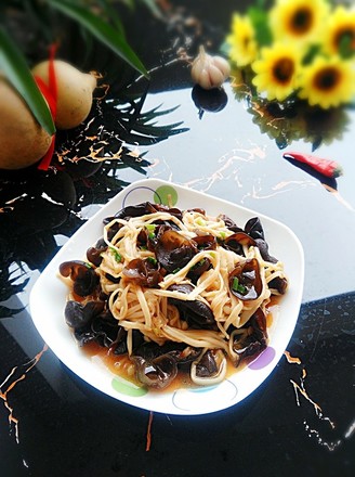 Golden Needles Mixed with Fungus recipe