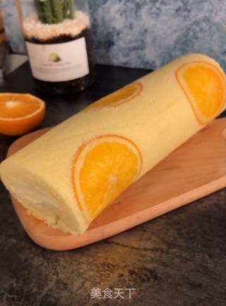 Orange Cake Roll recipe