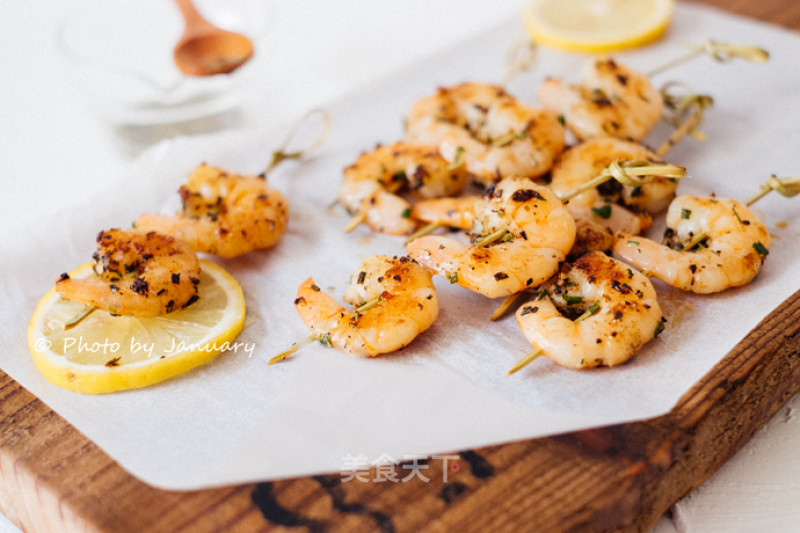 【shanghai】fried Shrimp Skewers with Herbs recipe