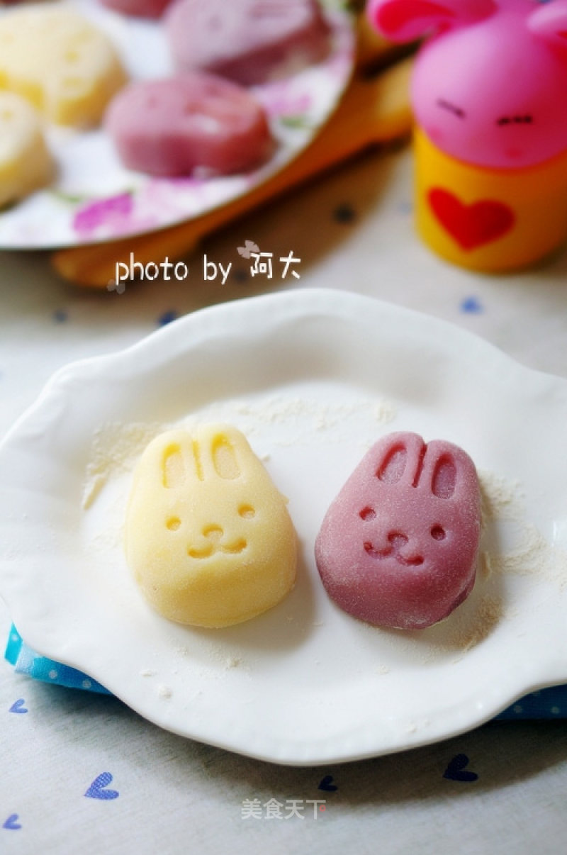 Bunny Snowy Mooncakes recipe