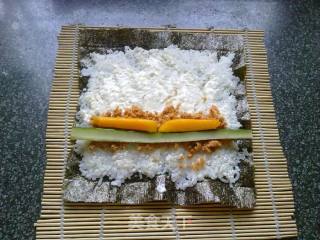 [refreshing Mango Sushi] recipe