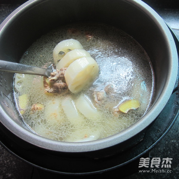 Old Duck Lotus Root Pot recipe