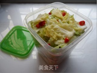 Shredded and Refreshing Beijing Cabbage recipe