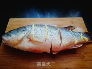 Lazy Version of Steamed Fish-steamed Sea Bass recipe