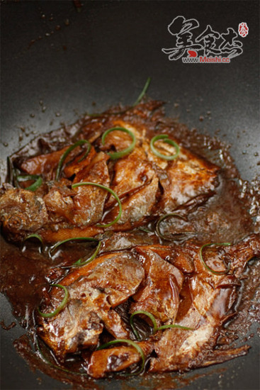 Braised Pomfret recipe