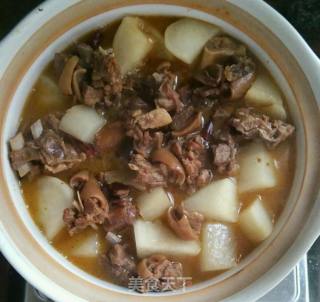 Lamb Stewed with White Radish—electric Pressure Cooker Version recipe