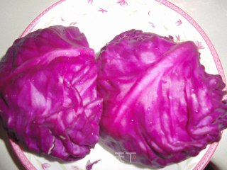 Let Spring Also be Cool-cold Purple Cabbage recipe