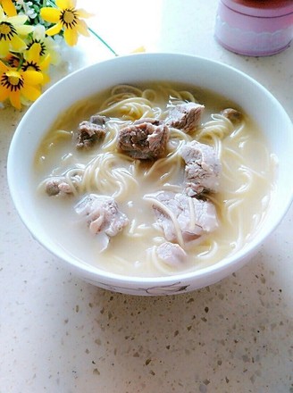 Original Pork Ribs Noodle Soup recipe