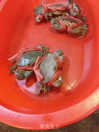 Blue Crab Pair Frying recipe