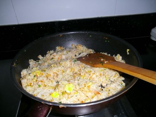 Fried Rice with Dried Vegetables recipe