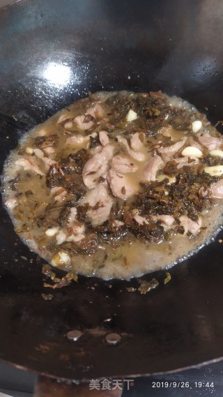 Braised Pork with Pickles recipe