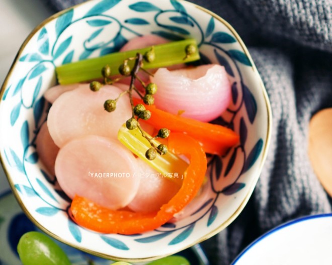 70 Degrees Kimchi Radish recipe