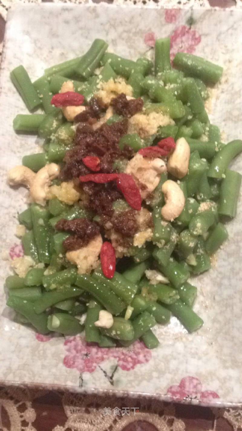 No Added Green Beans in Cold Dressing