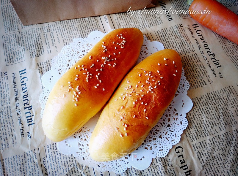 Carrot Meal Buns recipe