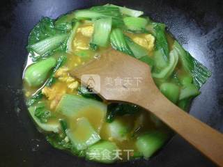 Curry Egg Greens recipe