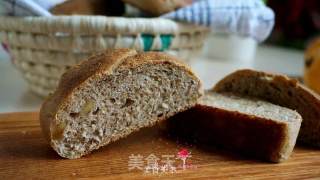 Walnut Coconut Milk Whole Wheat Bread recipe