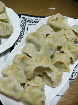 Leek Pork Dumplings recipe