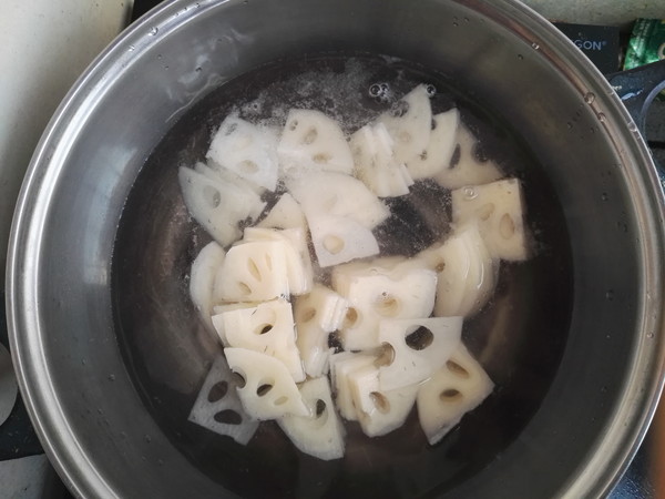 Sweet and Sour Lotus Root Slices recipe