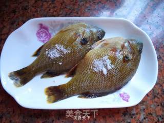 Microwave Version Steamed Sunfish recipe