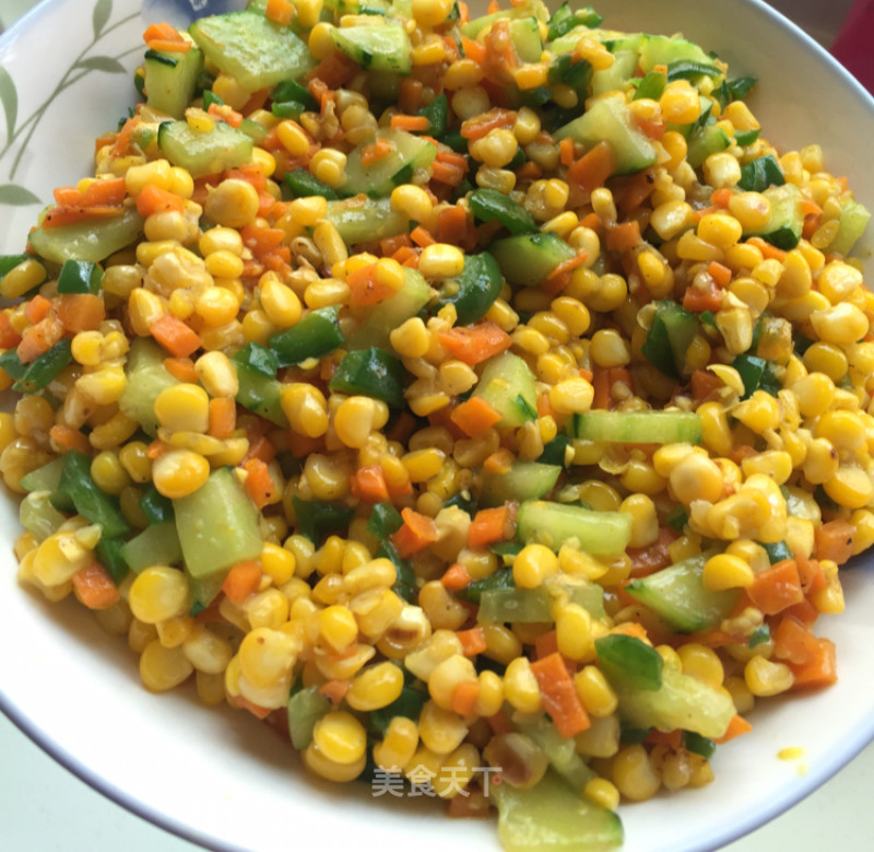 Vegetarian Fried Tender Corn Kernels recipe