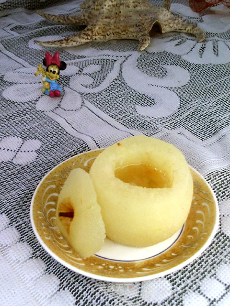 Steamed Pears with Rock Sugar recipe