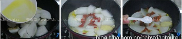 Simmered Radish in Chicken Broth recipe