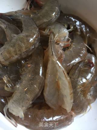 Steamed Garlic Back Vermicelli Shrimp recipe