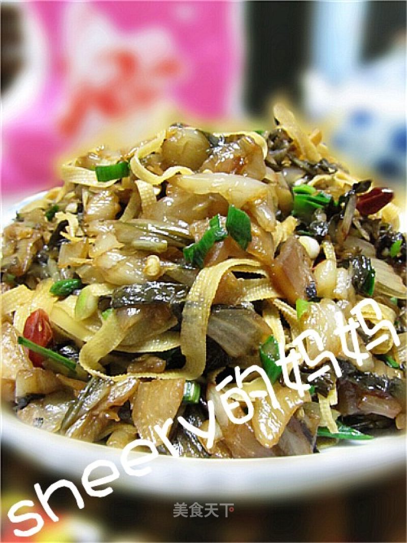 Stir-fried Fennel with Pickles recipe