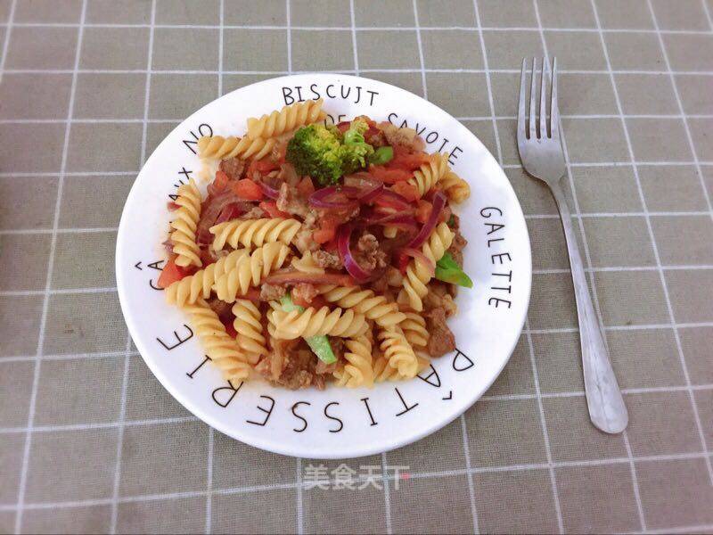 Tossed Spaghetti recipe