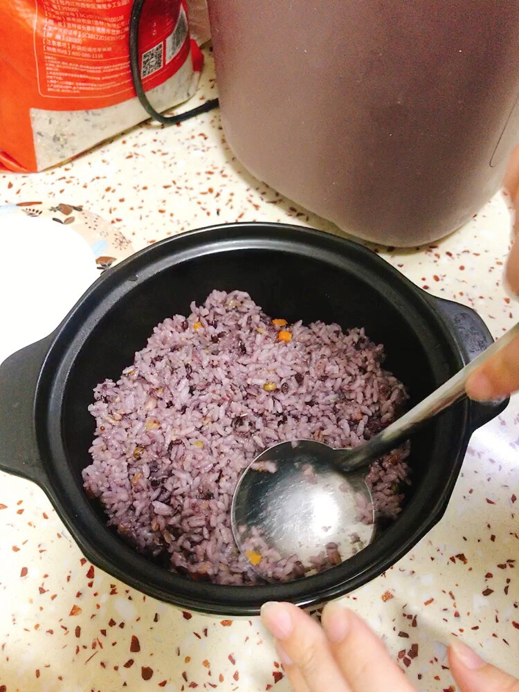 Healthy and Delicious Multi-grain Rice Bibimbap recipe