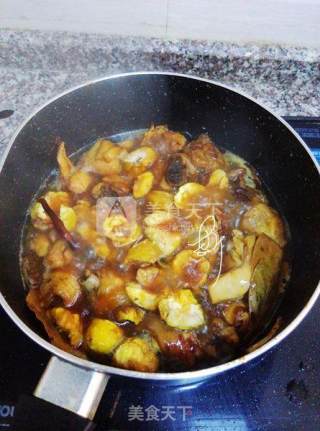 Chestnut Roast Chicken recipe