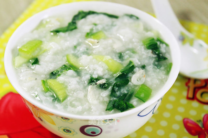 Shrimp and Vegetable Porridge recipe