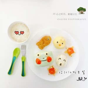 Creative Breakfast for Children (art of Platting) recipe