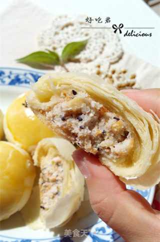 Meringue Five-core Moon Cakes recipe