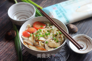 Mushroom Noodle Soup recipe