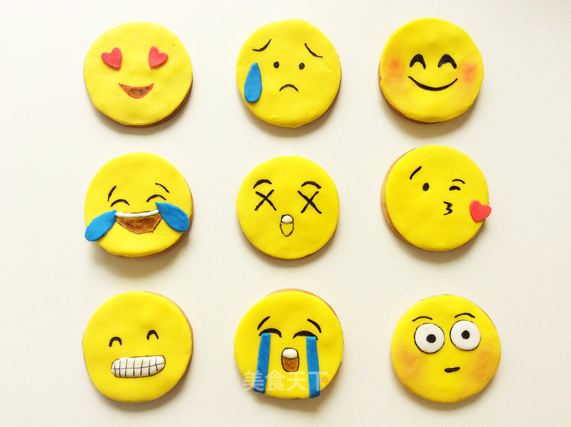 Super Cute Emoji Cookies