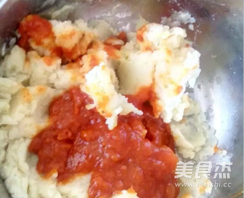 Panda Mashed Potatoes recipe