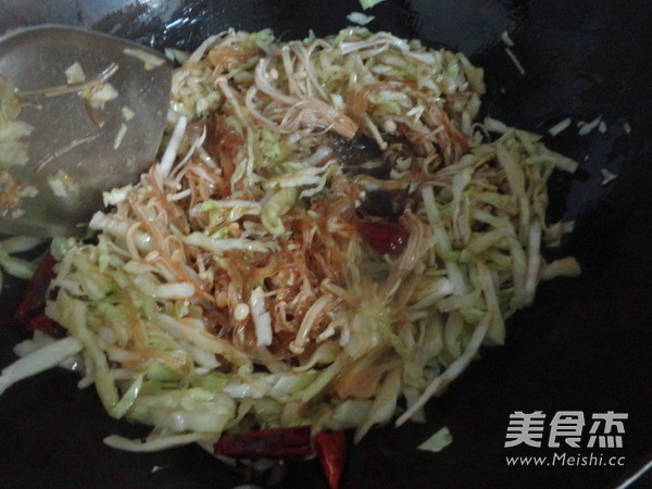 Vegetarian Stir-fried Cabbage recipe