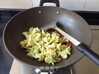 Stir-fried Cauliflower recipe