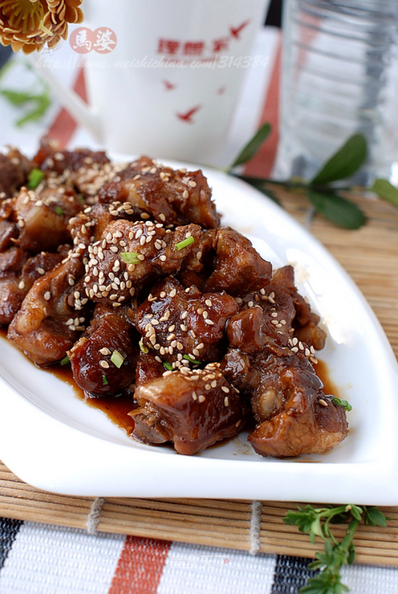 Challenge The Classic---less Oil Version of Sweet and Sour Pork Ribs recipe