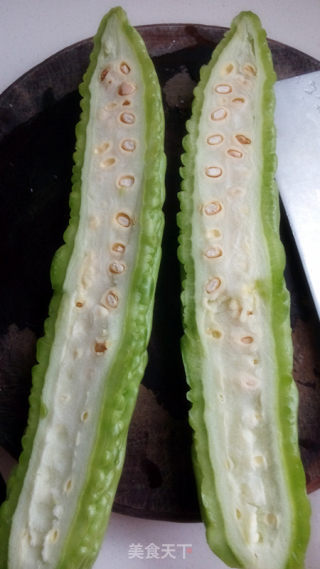 Summer Fast Hand Dish---cold Bitter Gourd recipe