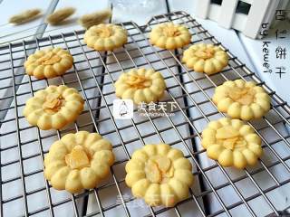 #aca烤明星大赛#almond Biscuits recipe