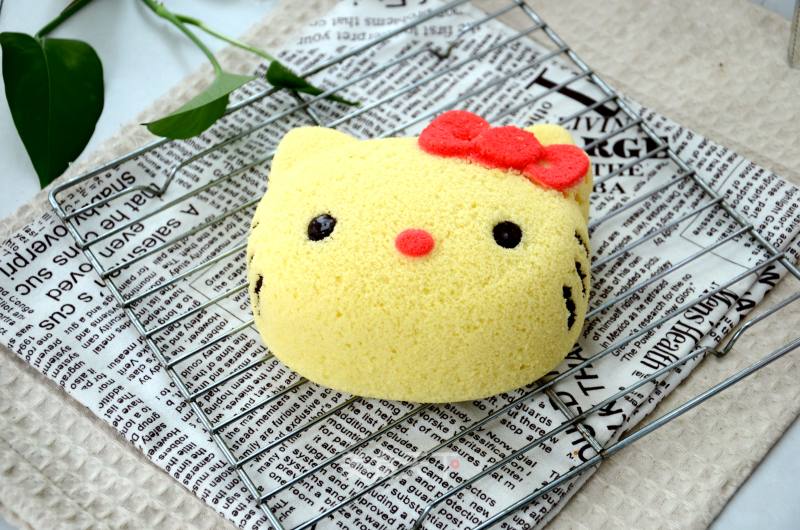 6 Inch Kitty Steamed Cake recipe