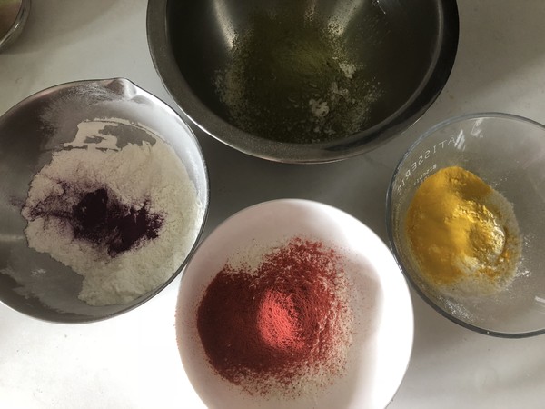 Colorful and Healthy Colorful Biscuit Beans recipe