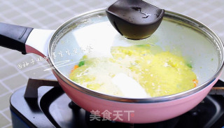 Vegetable Cheese Rice Pancakes recipe