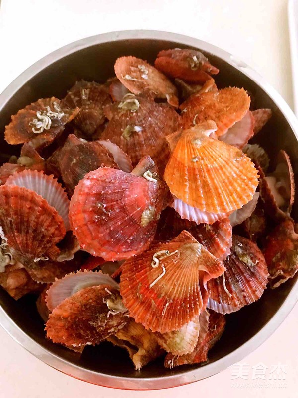 Boiled Small Scallops recipe