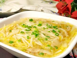 A Bowl of Hot Noodle Soup in Winter recipe